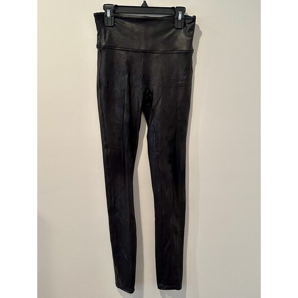 SPANXshape Faux Leather Leggings Size S EUC!!! - Picture 2 of 7